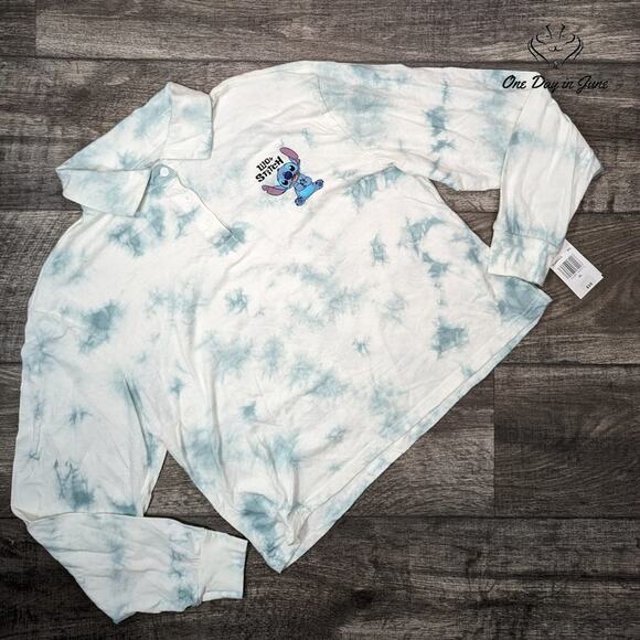 Disney Collared Long Sleeve Tee Shirt Size XL - Picture 1 of 5